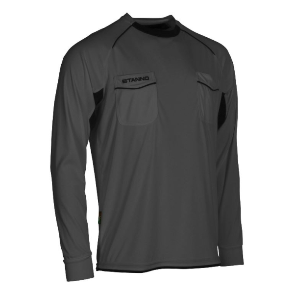 Stanno Bergamo Schiedsrichter Trikot Langarm – Anthrazit